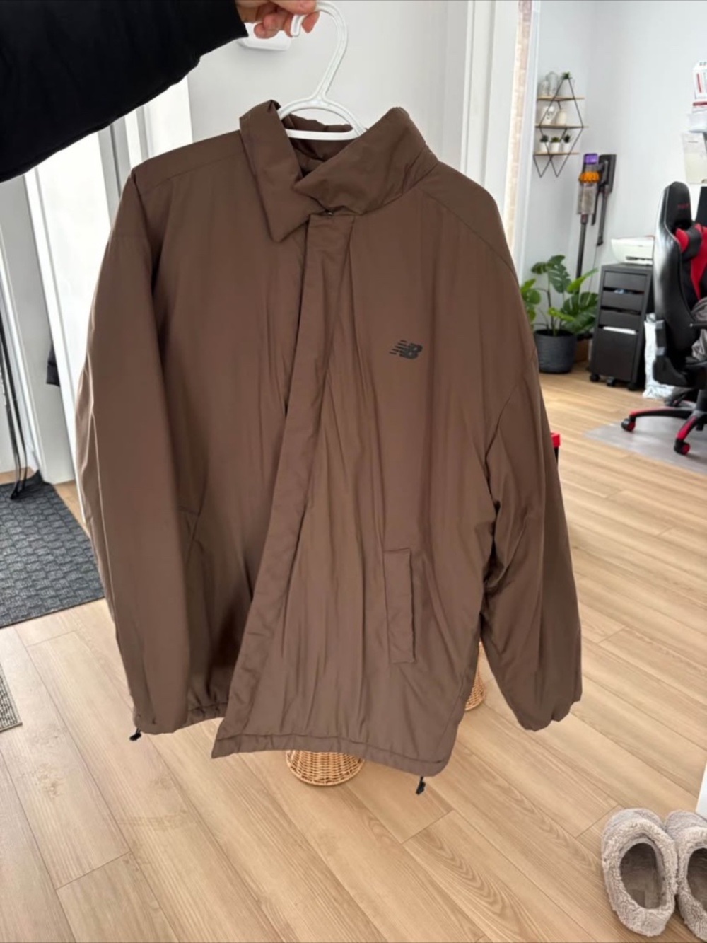 Buttons coat New Balance XL